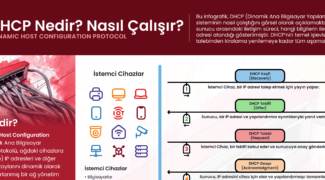 İnfografik Serisi #35 DHCP Nedir? Nasıl Çalışır?